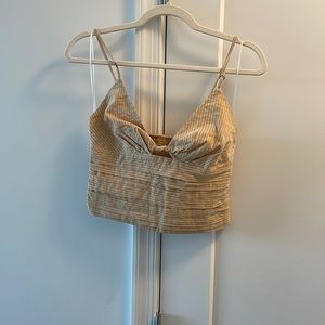 Zara Crop Tank Top XS